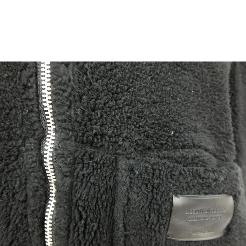 beautiful　people ビューティフルピープル/コットン　ガーメントダイ　ボアブルゾン/1435302008//BCランク/88