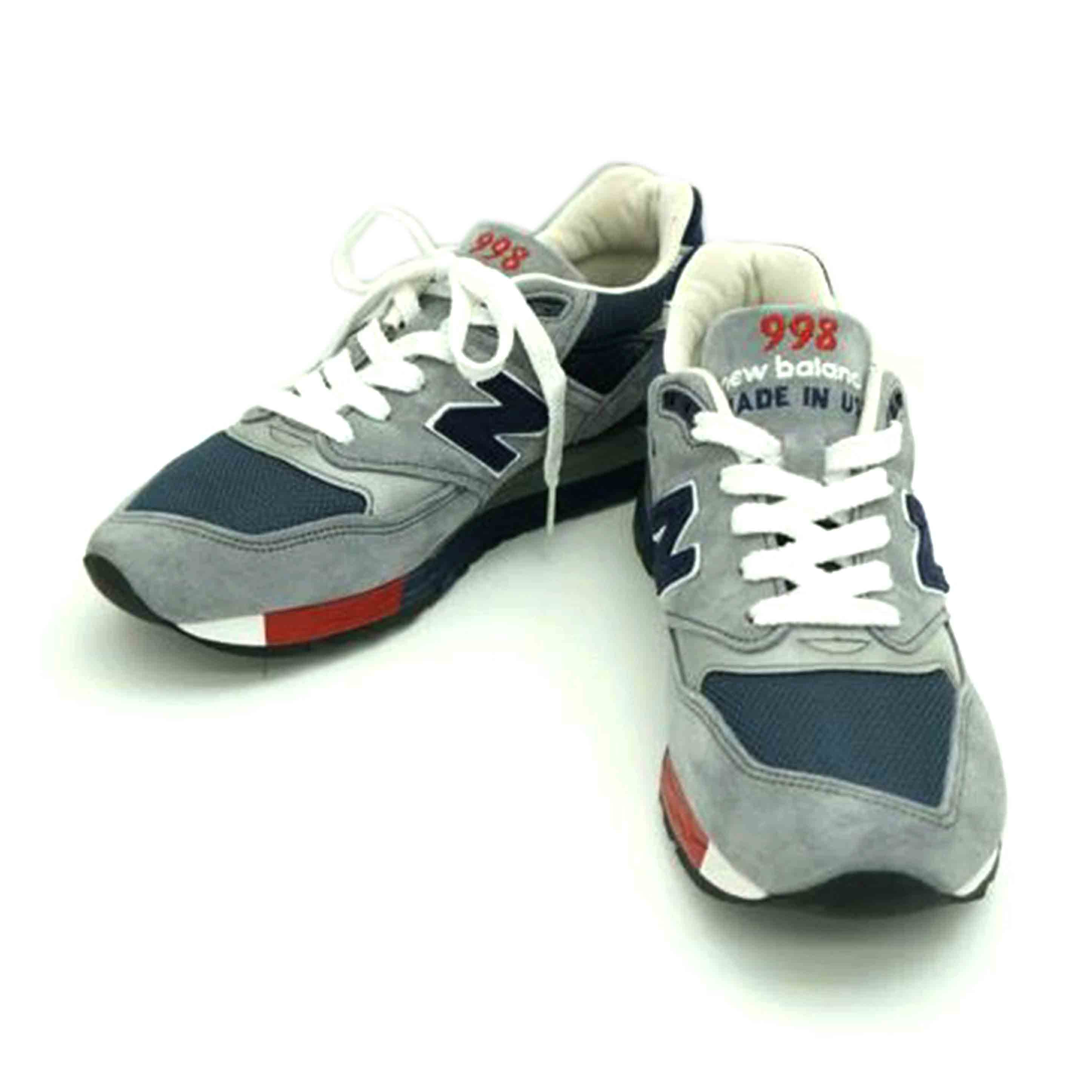 new　balance ニューバランス/998／グレーネイビーレッド/M998GNR//SAランク/75