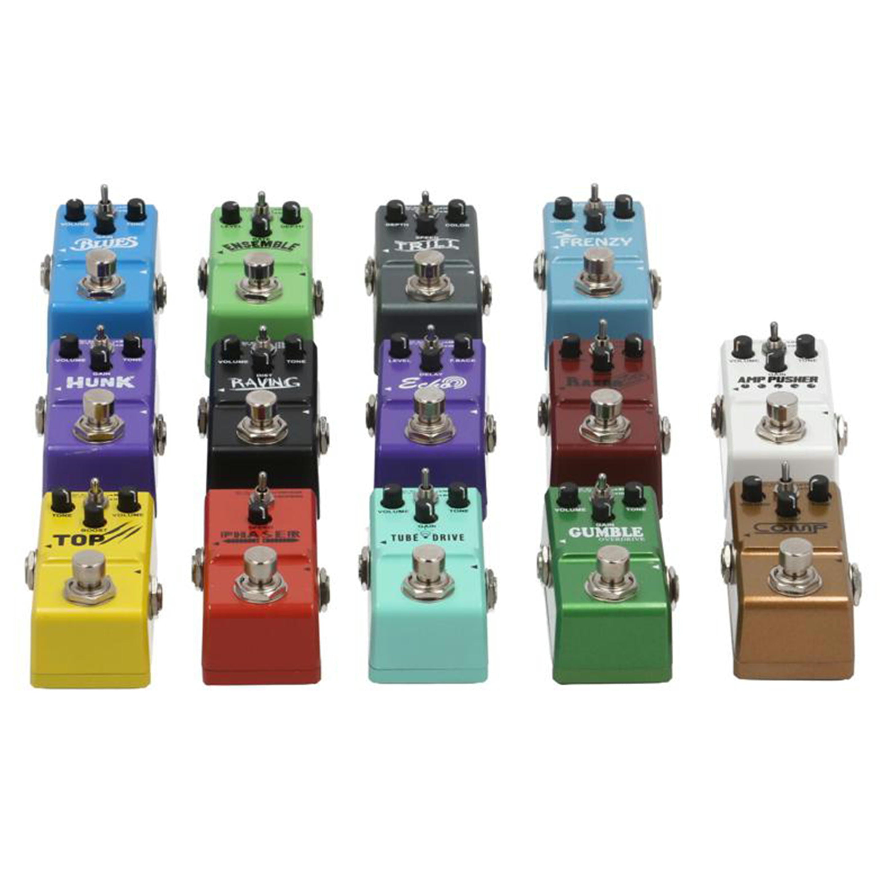 Rowin ローウィン　/Rowinミニペダルエフェクター14個セット/Nano Series Pedalx14//-/ABランク/81