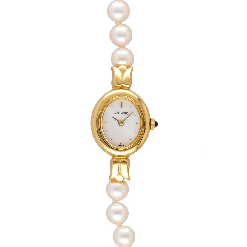 MIKIMOTO ミキモト/パールブレスレットクオーツ/1E20-3041//0N0***/ABランク/91