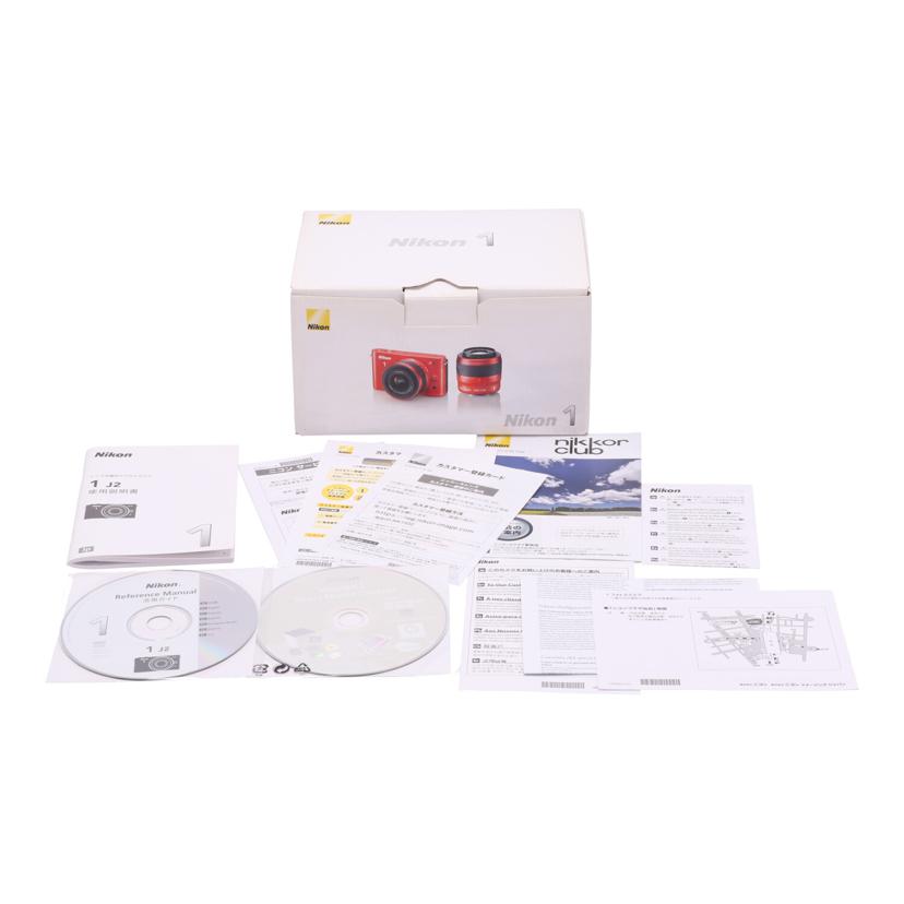 Nikon ニコン　/ミラーレス一眼　ダブルズームキット/Nikon1 J2 ﾀﾞﾌﾞﾙｽﾞｰﾑｷｯﾄ//26002126/Bランク/05