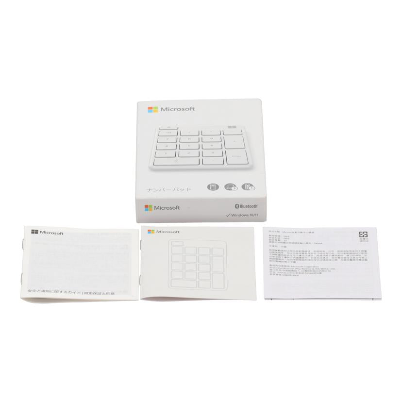 Microsoft マイクロソフト /ワイヤレステンキー/ナンバーパッド/23O-00018 1969//023447124203/Bランク/82
