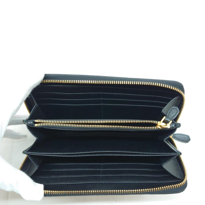 PRADA プラダ/ラウンドファスナー長財布/1ML506//063**/Aランク/09
