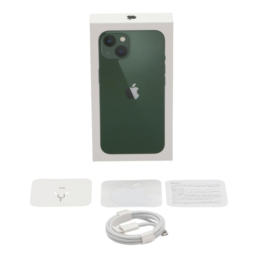 Apple　SIMフリー アップル　/iPhone13　256GB/MNGH3J/A//YP7TJJ1434/Aランク/09