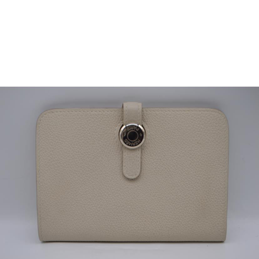 HERMES エルメス/ドゴン・コンパクト／トゴ／クレ//C D*******/ABランク/89