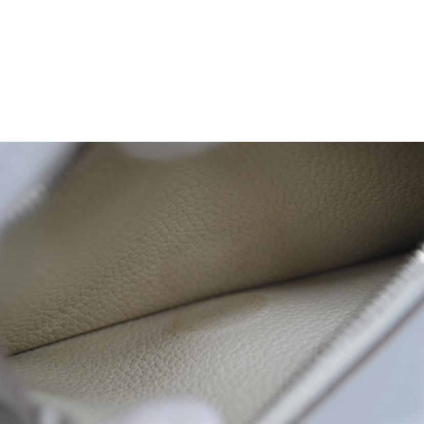 HERMES エルメス/ドゴン・コンパクト／トゴ／クレ//C D*******/ABランク/89