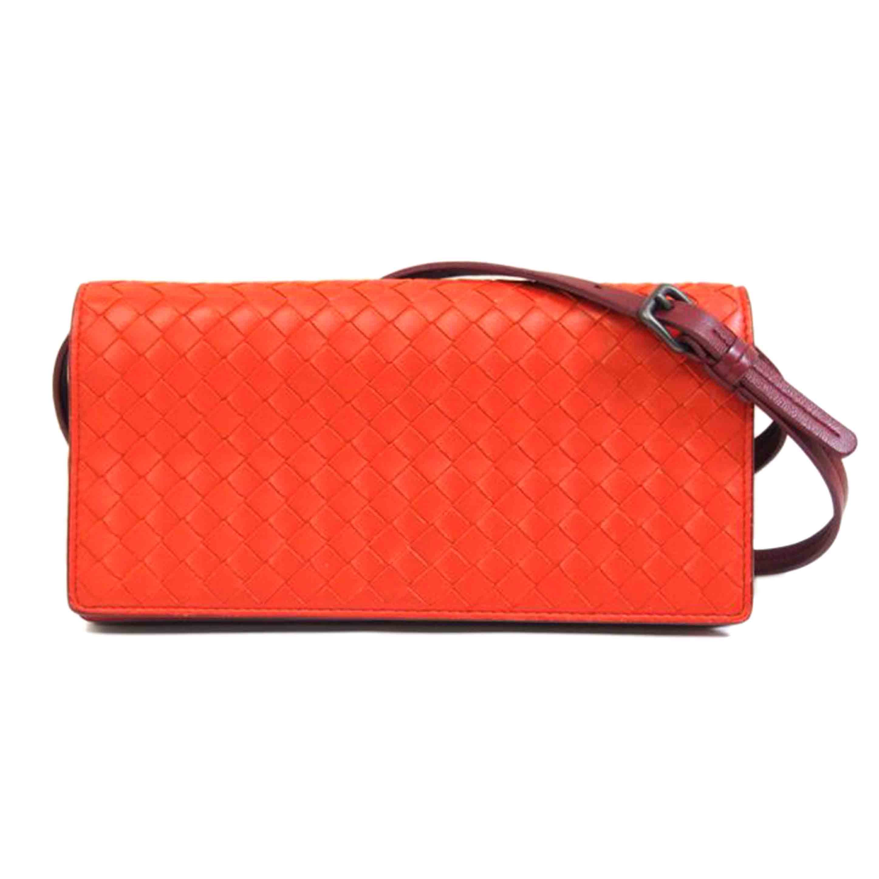 BOTTEGA　VENETA ボッテガヴェネタ/イントレチャートショルダーウォレット/493287//ABランク/71