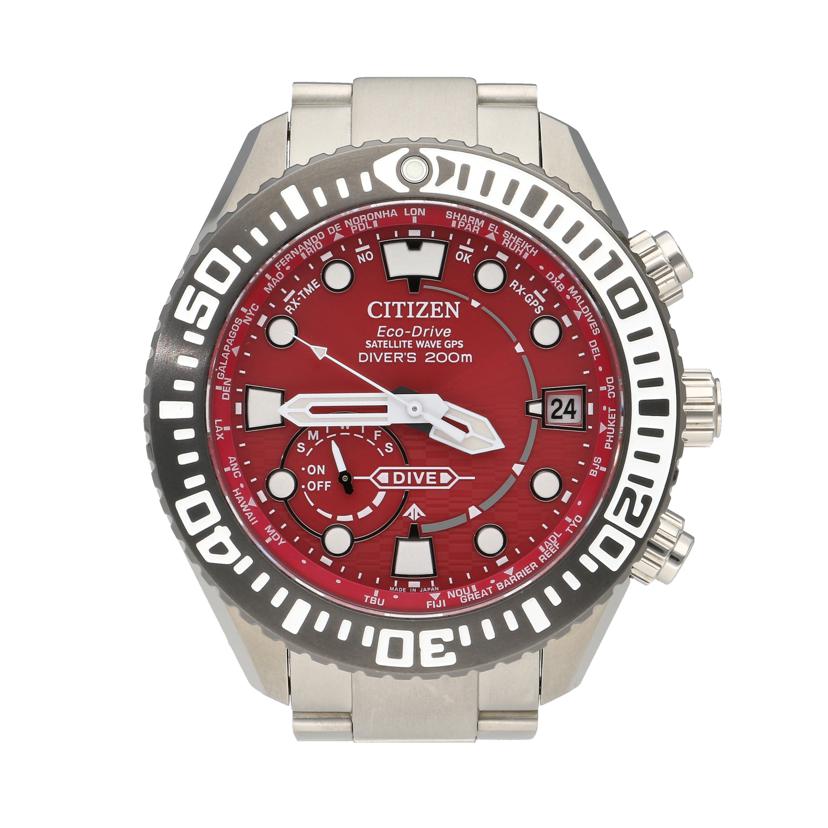 CITIZEN シチズン/プロマスターMARINEシリーズ/GPSソーラー/チタン/世界800本限定/CC5005-68Z/032******/Bランク/25【中古】 CITIZEN シチズン/時計｜WonderREX-ONLINE 公式通販サイト