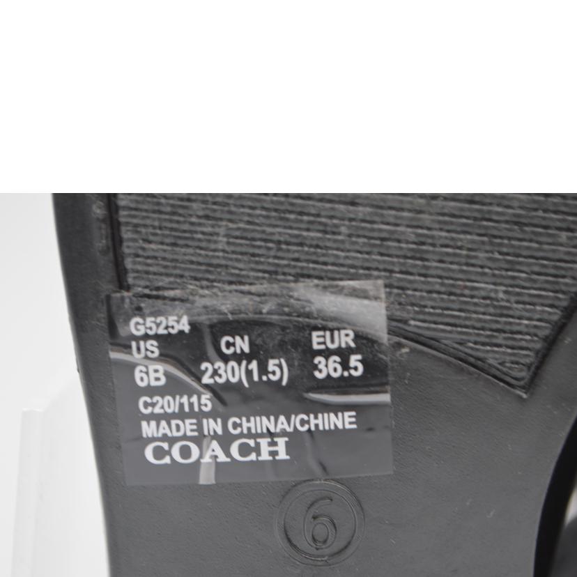 COACH コーチ/シグネチャーレインショートブーティ／23．0cm/G5254//ABランク/89