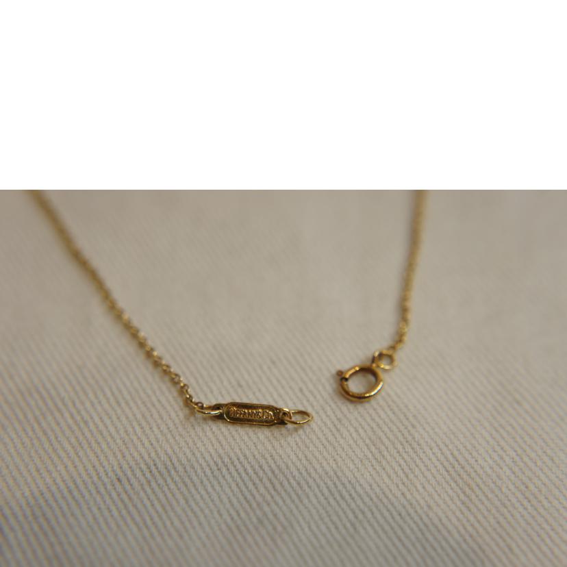 TIFFANY＆Co． ティファニー/750センチメンタルハートスモールダイヤネックレス／K18YG//Aランク/92