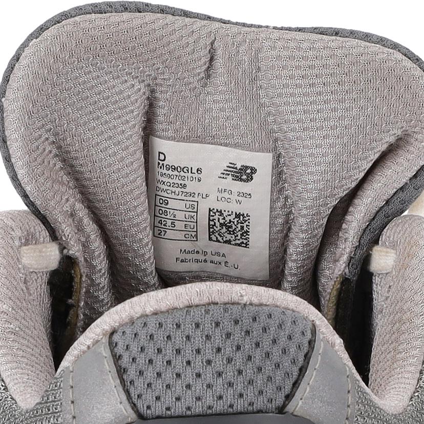 New　balance ニューバランス/990V6/M990GL6//Aランク/09