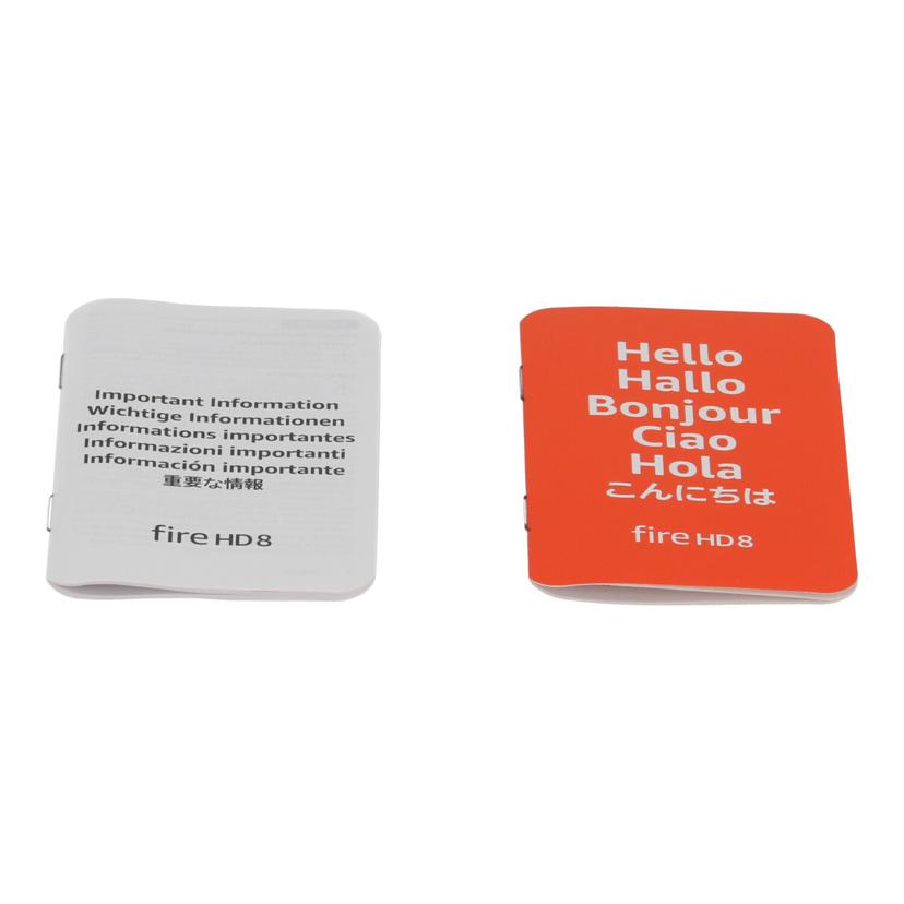 Amazon　 アマゾン　/Fire　HD　8（第10世代）　32GB　2020/K72LL4//GCC1AQ05211401GK/Bランク/65