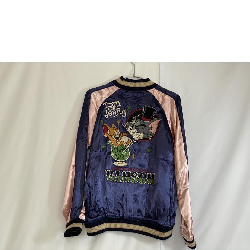 vanson バンソン/バンソン　トムとジェリー　リバーシブル　スカジャン//Bランク/52
