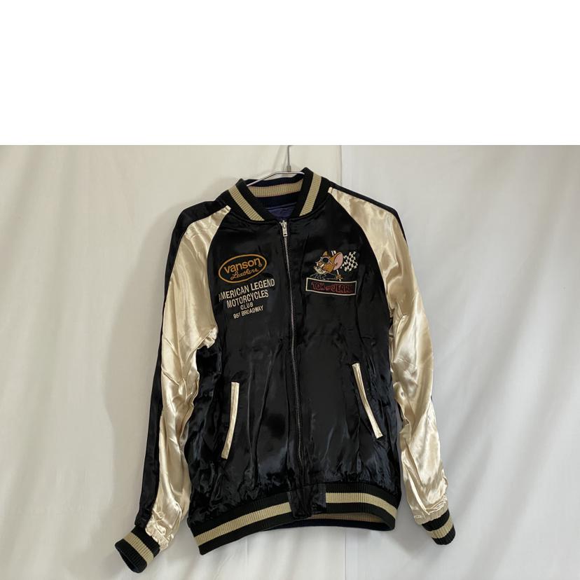 vanson バンソン/バンソン　トムとジェリー　リバーシブル　スカジャン//Bランク/52