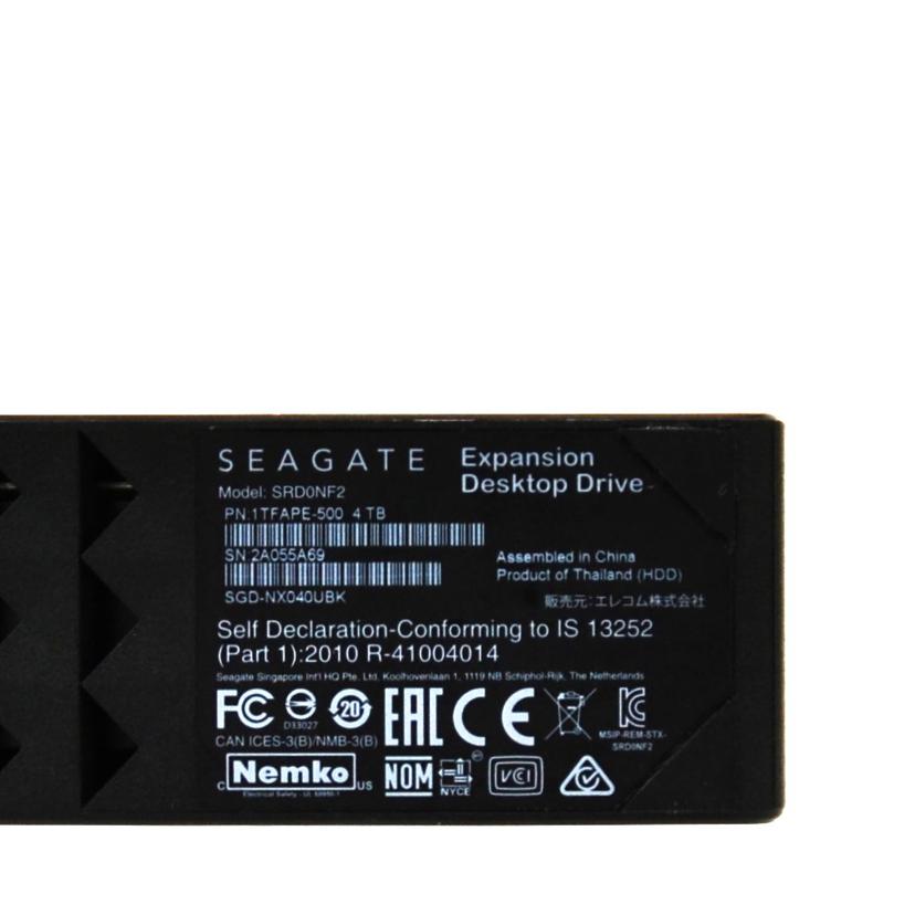ELECOM/HDD/SGD-MX040UBK//Bランク/75