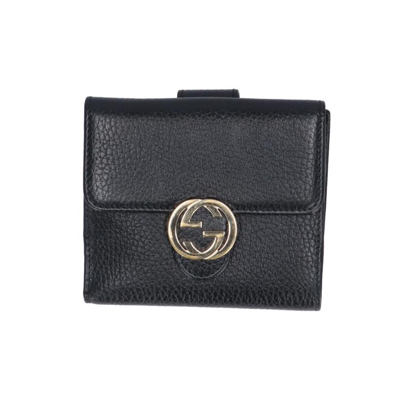 GUCCI グッチ/インターロッキングG　Wホック2つ折り財布/615525//206*/ABランク/05
