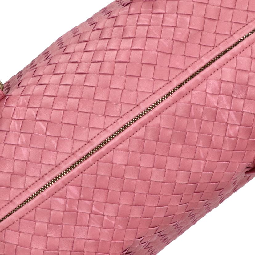 BOTTEGA　VENETA ボッテガヴェネタ/イントレチャートミニボストンバッグ/173398//Bランク/94