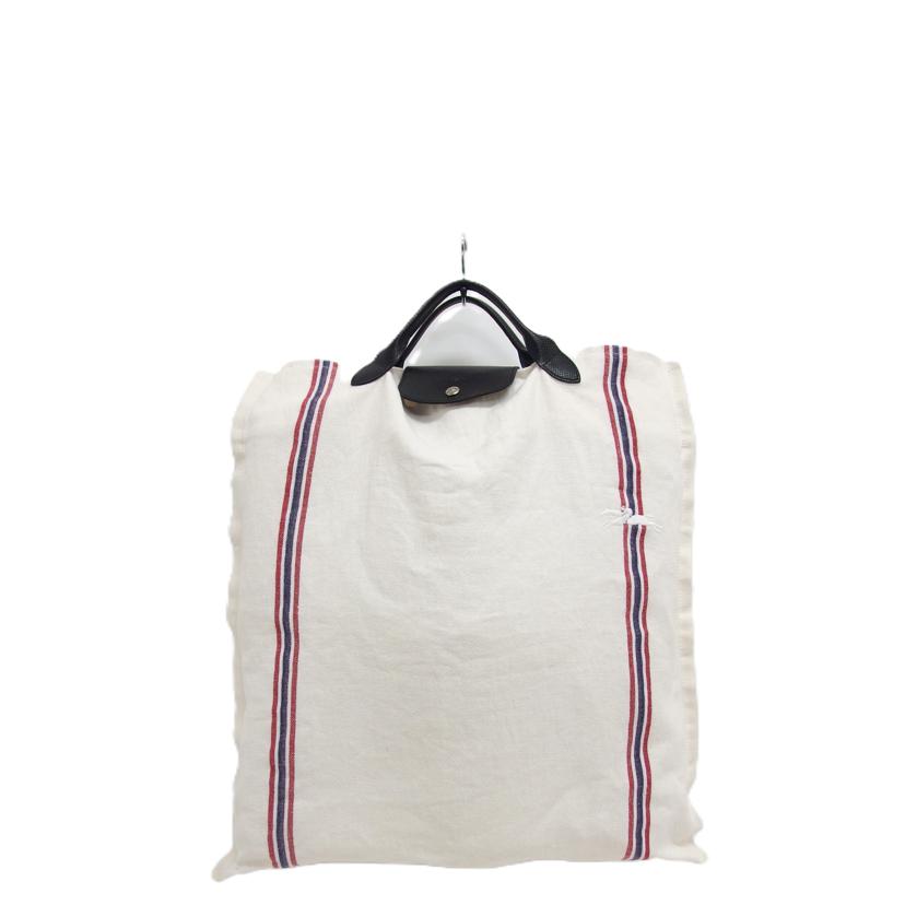 LONGCHAMP ロンシャン/リネントートバッグ//Aランク/04