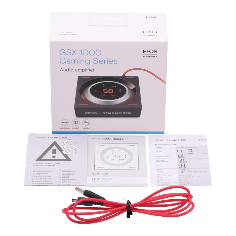 Sennheiser ゼンハイザー　/ゲーミングアンプ/GSX1000//0351026146/ABランク/77