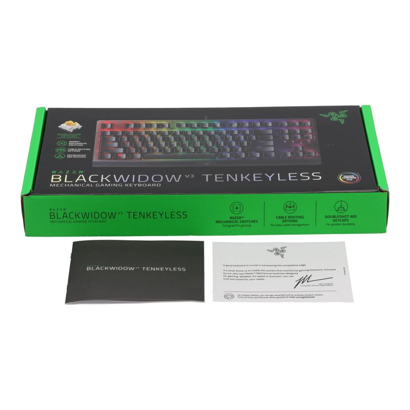 Razer レイザー /ゲーミングキーボード 黄軸/RZ03-03491900-R3J1//IO2509F55500649/Bランク/62