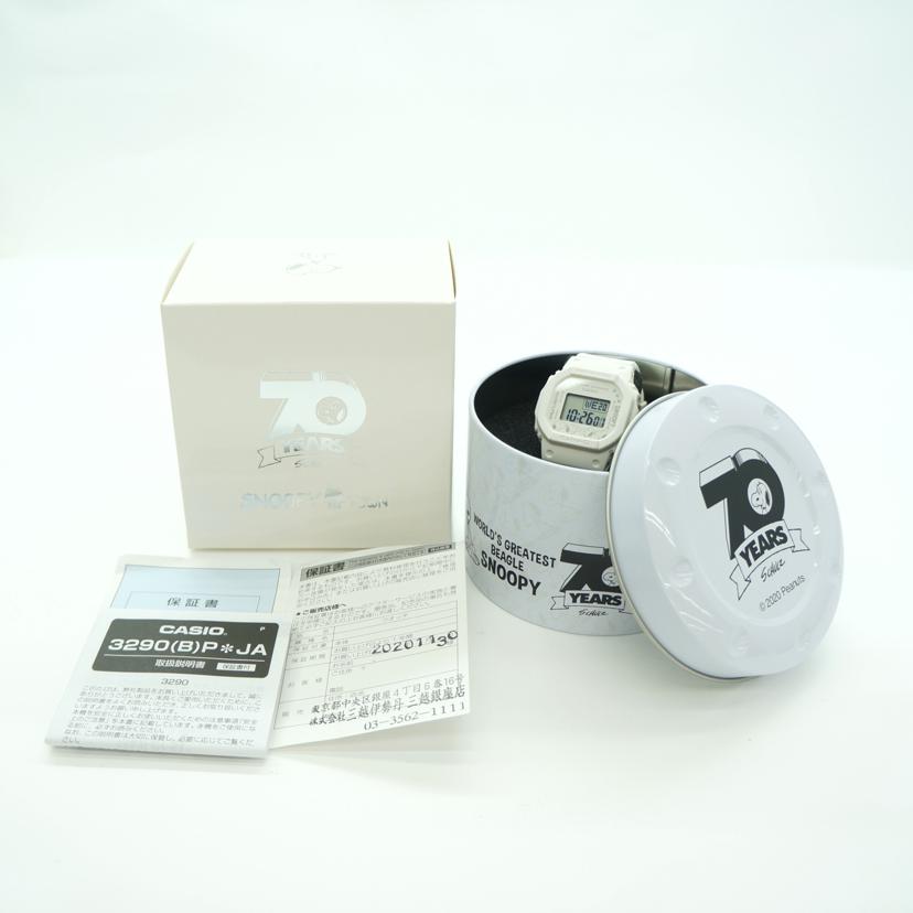 CASIO カシオ/BABY－G／PEANUTS70周年記念モデル/BGD-501-SNOOPY//329*/SAランク/09