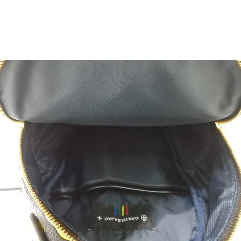 CASTELBAJAC カステルバジャック/カステルバジャック　ミニリュック　黒×黄//Bランク/84