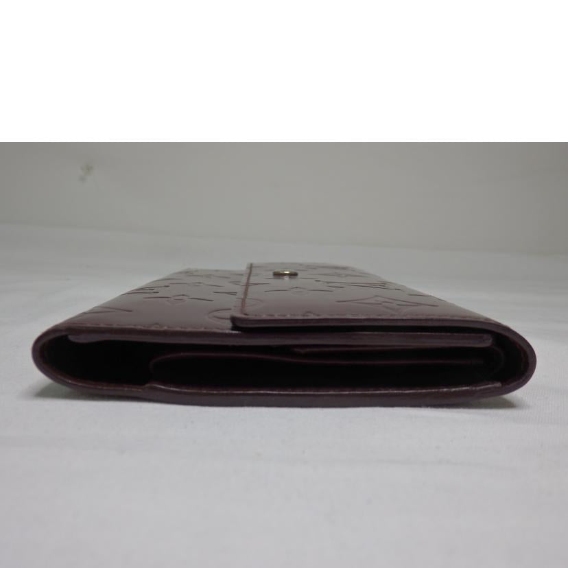 LOUIS VUITTON/ポルトレゾール・インターナショナル／モノグラムマット／ヴィオレ/M65106//TH0***/ABランク/84