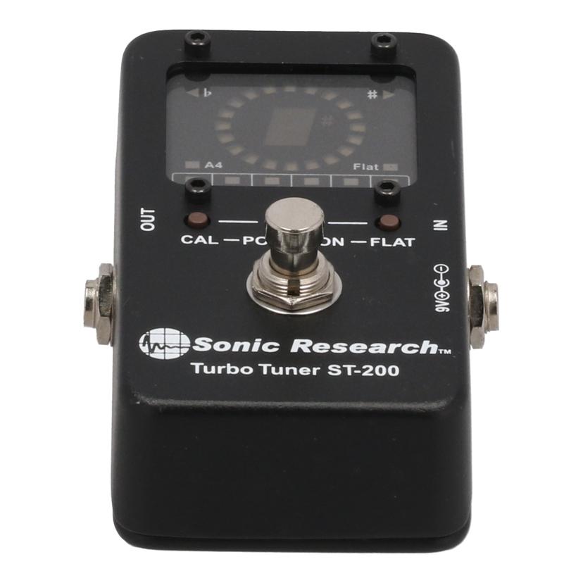 Sonic Research ソニックリサーチ/チューナーST-200/ST-200 Turbo Tuner//JAN0094922103376/ABランク/69