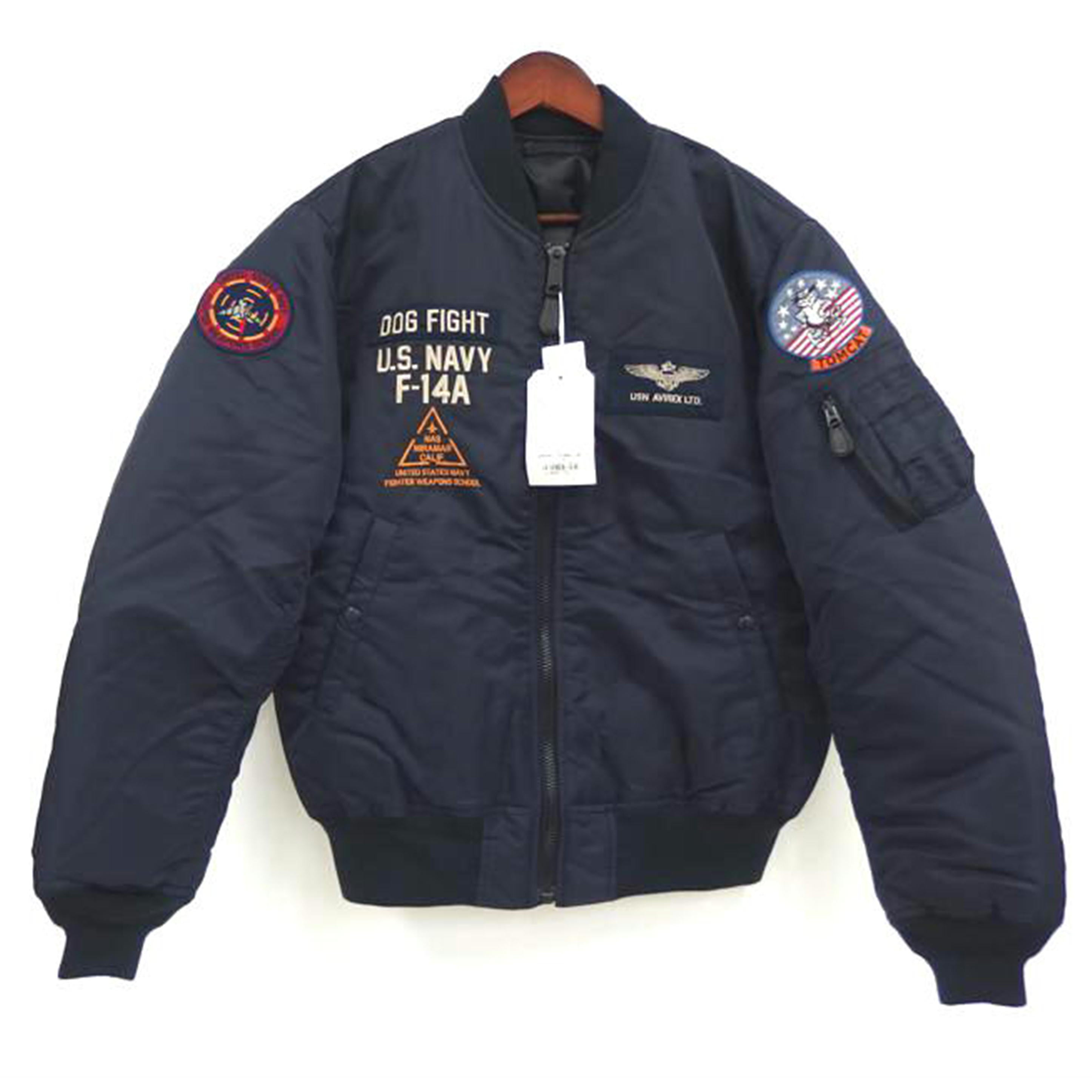 AVIREX ｱｳﾞｨﾚｯｸｽ/AVIREX　MA－1／トムキャット／ネイビー/783-3952033//Aランク/82
