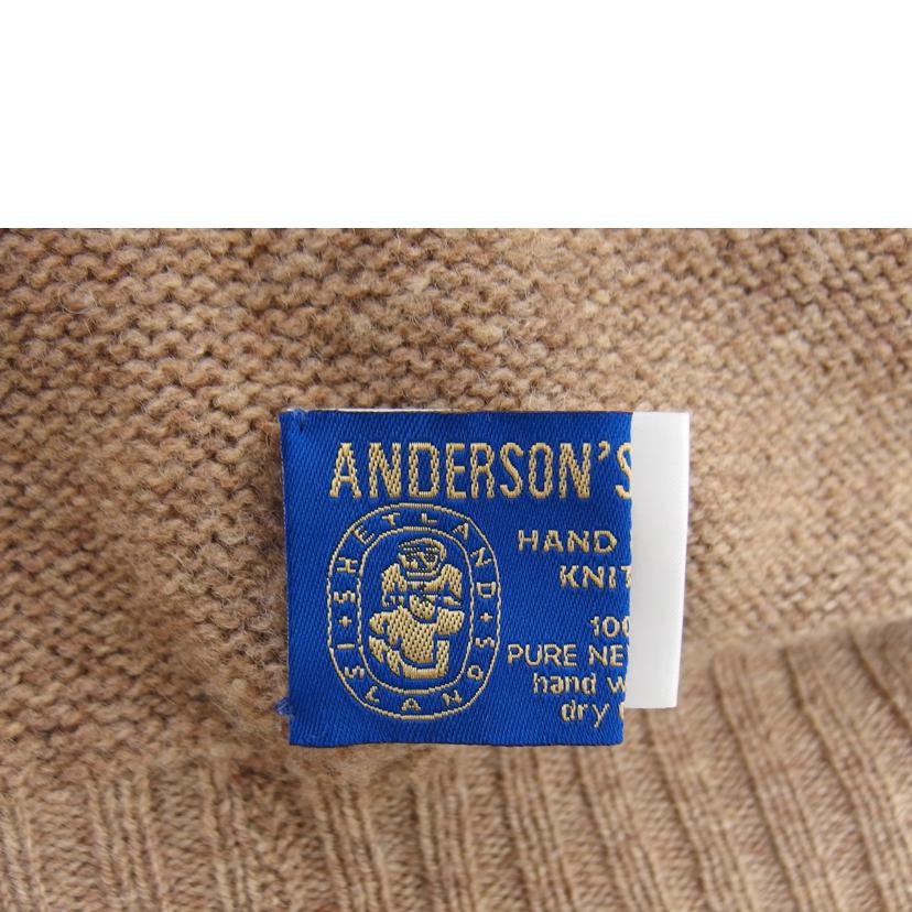 Anderson＇s アンダーソンズ/ニットセーター／ブラウン系//Bランク/04