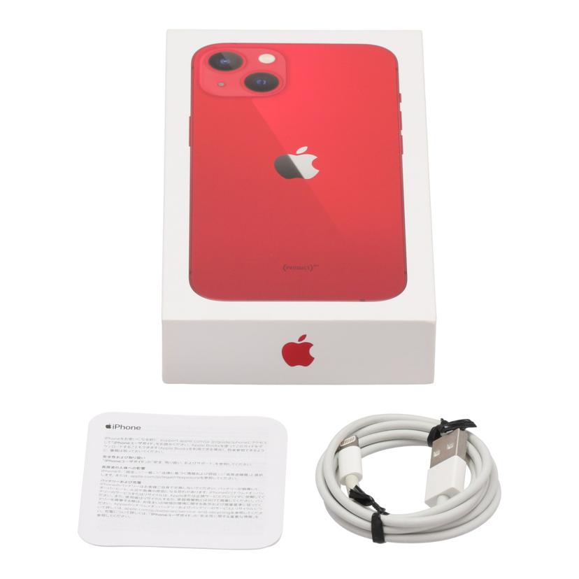 Apple SIMロックなし アップル/iPhone13 128GB （PRODUCT）RED/MLNF3J/A//NK9YCFQ9NN/Bランク/69