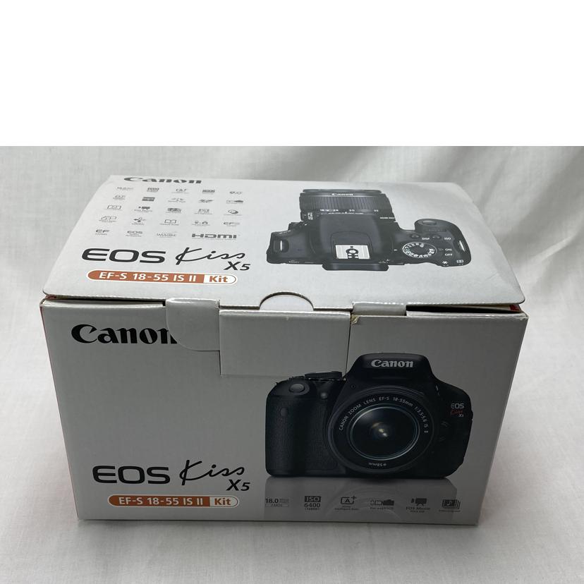 Canon キヤノン/デジタル一眼レフ　レンズキット/EOS Kiss X5//311076048192/Bランク/52