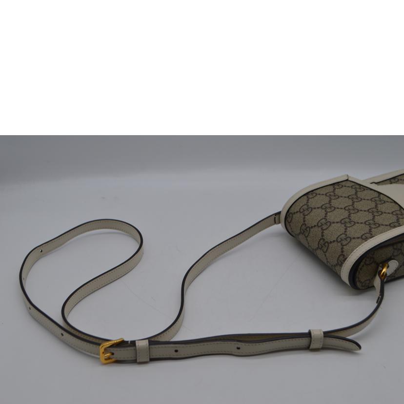 GUCCI グッチ/GGスプリームホースビットミニレザーショルダー/625615//218*/Aランク/89