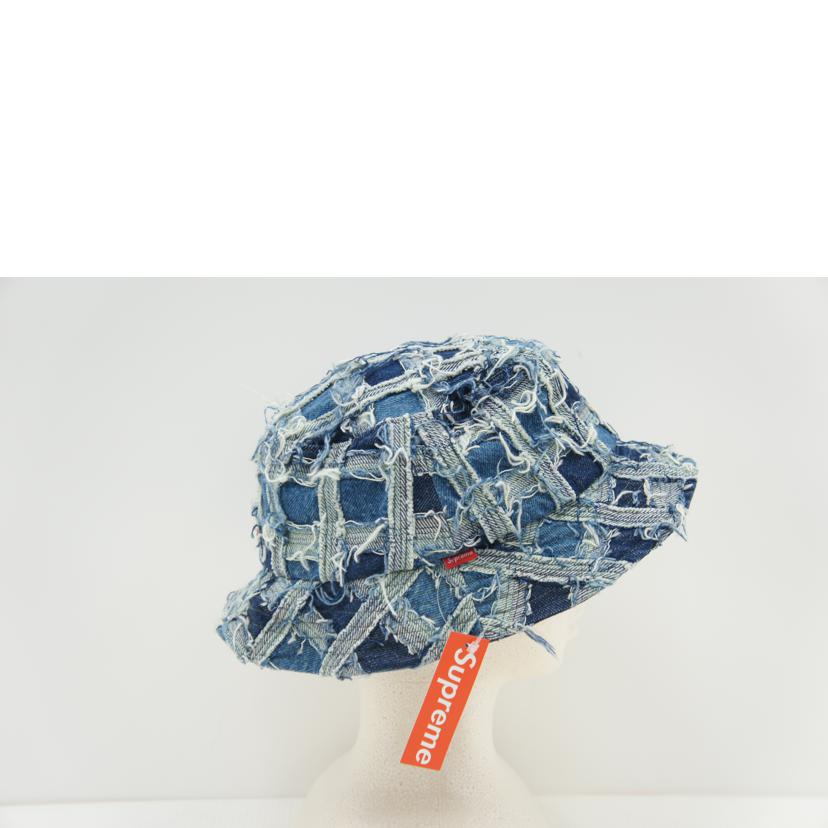 Supreme ｼｭﾌﾟﾘｰﾑ/Supreme　フレイドパッチワークハット//Sランク/19