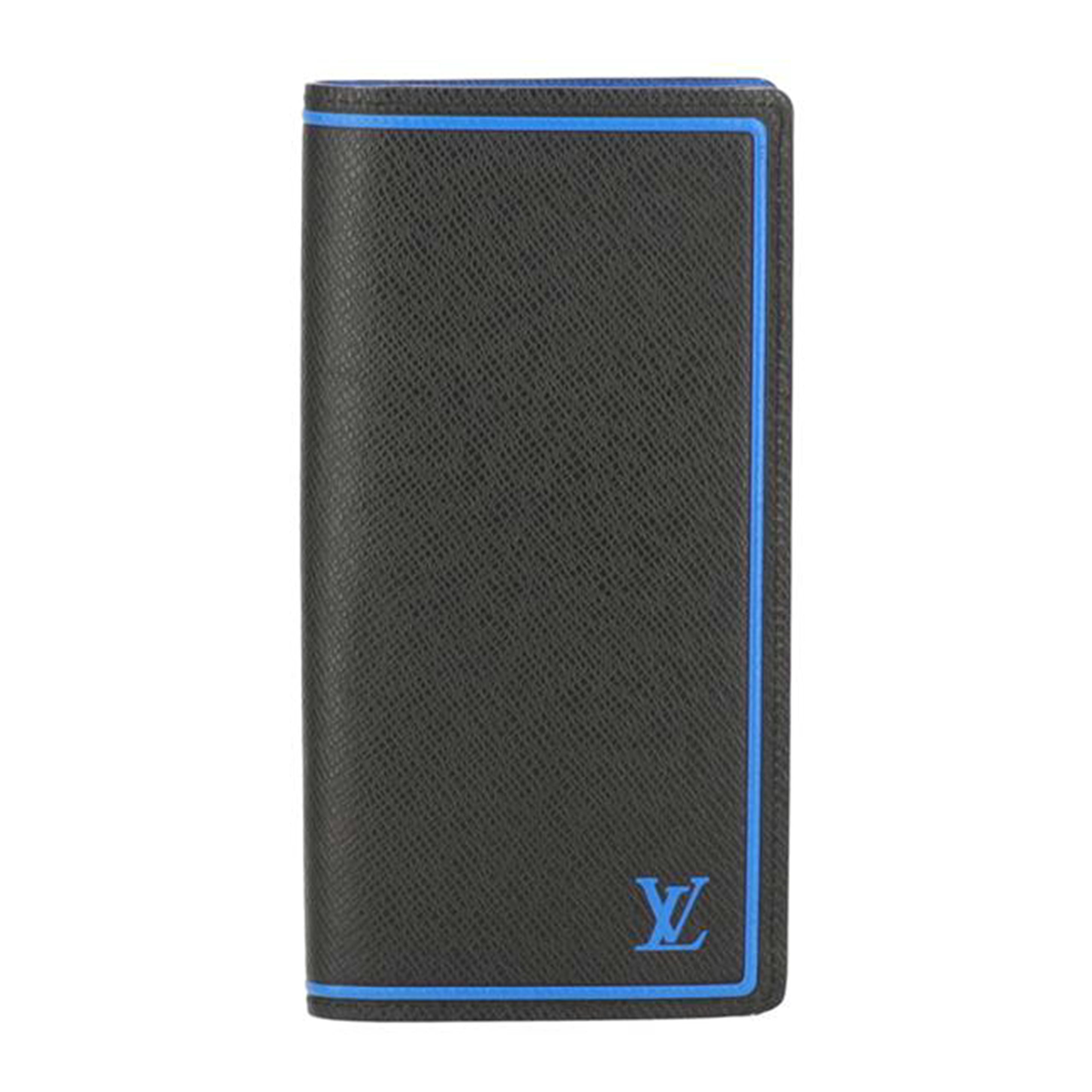 LOUIS VUITTON ルイヴィトン/ポルトフォイユ・ブラザ／タイガ／ノワールXブルー/M63300//TA4***/ABランク/94