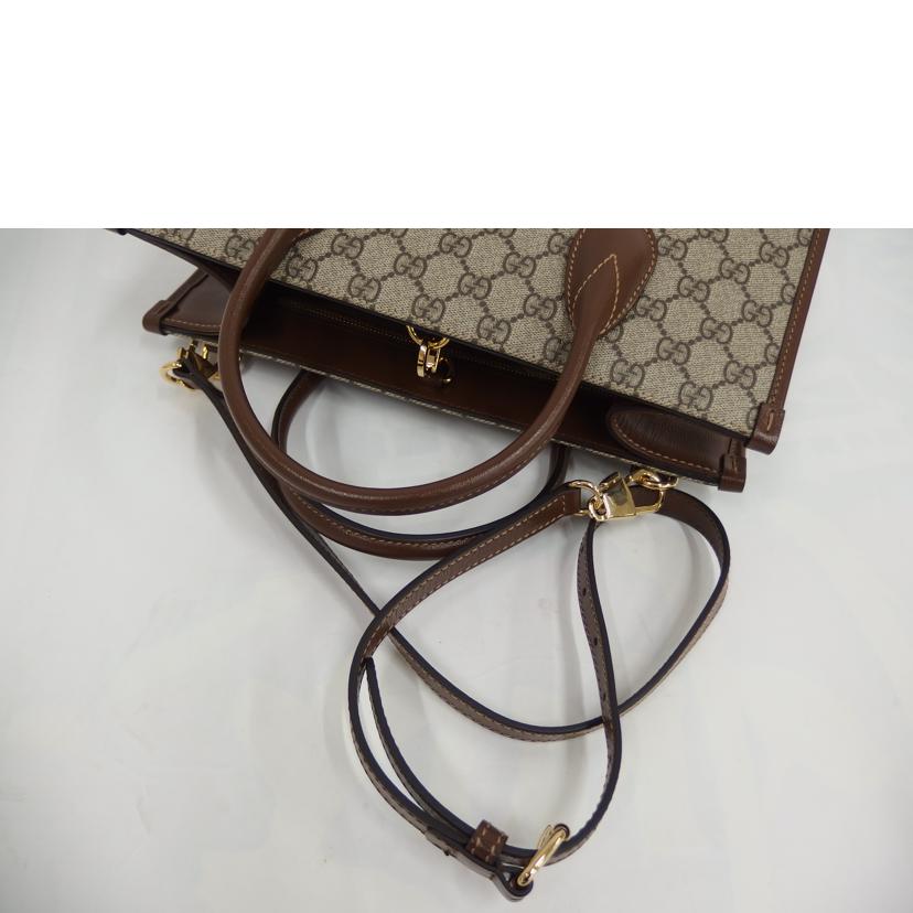GUCCI グッチ/GGスプリーム　スモール2wayトート　/659983//Aランク/82