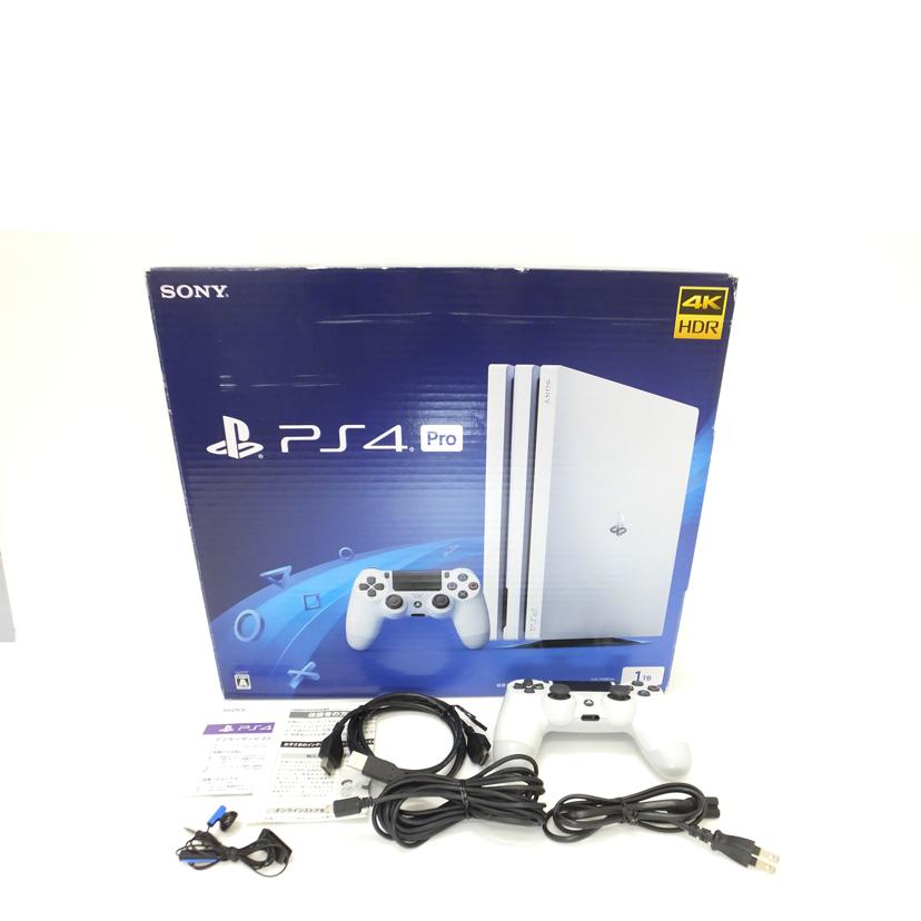 SONY ソニー/PS4Pro本体1TBグレイシャーホワイト/CUH-7200BB02//5642267/ABランク/88