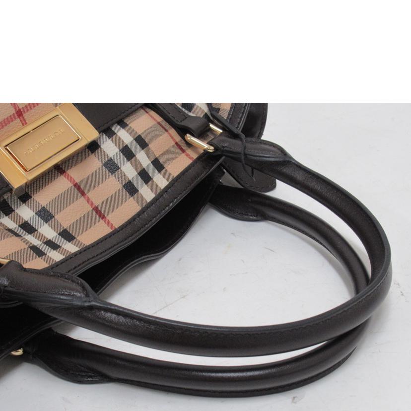 BURBERRY/トートバッグ／ノバチェック//Aランク/63