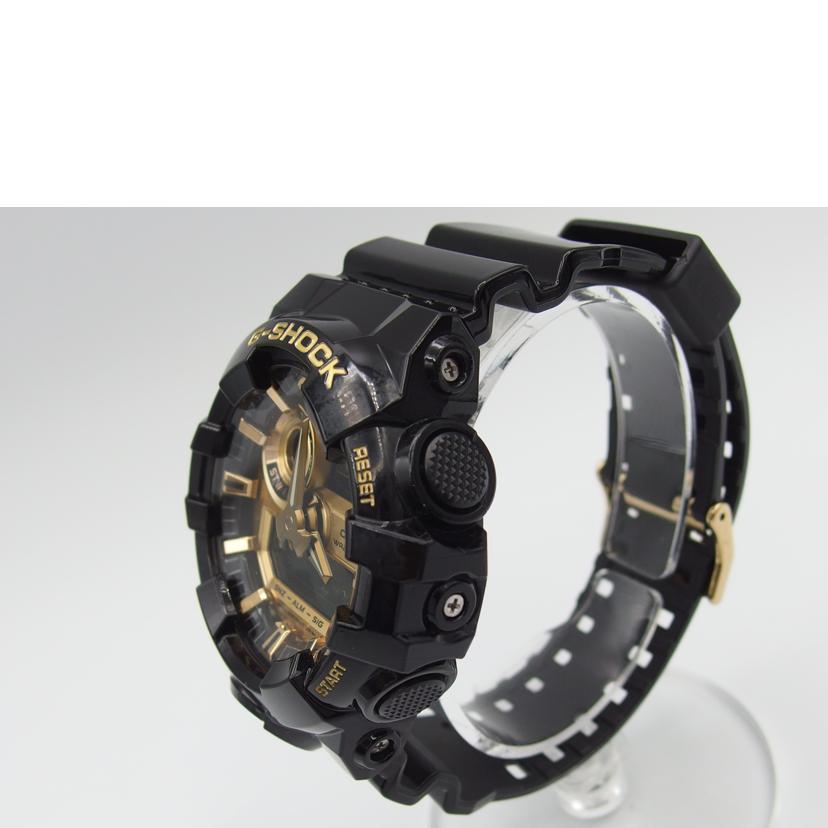 CASIO カシオ/G－SHOCKデジアナウォッチ／クォーツ／ブラック×ゴールド/GA-710GB-1AJF//Aランク/04