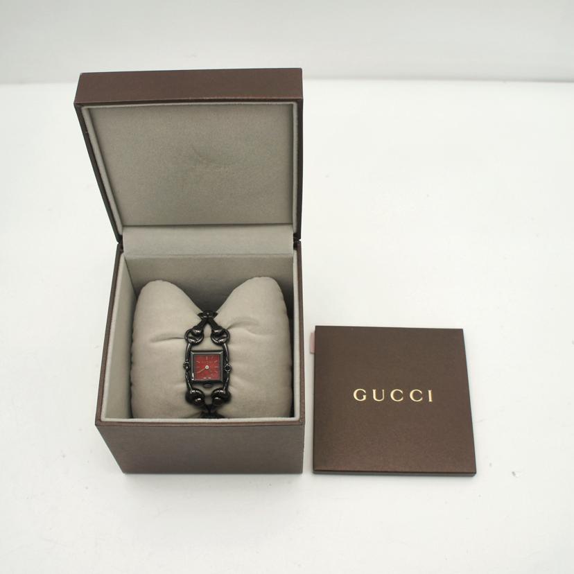 GUCCI グッチ/シニョーリア・レッド／レディース／クオーツ/YA116516//117*****/Aランク/75
