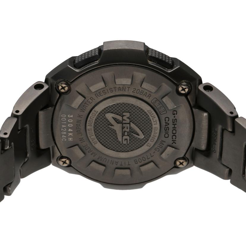CASIO カシオ/G－SHOCK／MR－G／電波ソーラー/MRG-7700B-1BJF//300***/Aランク/19