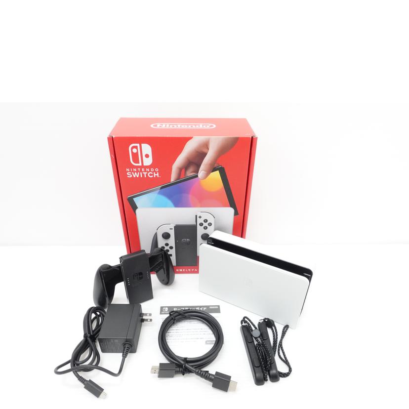 nintendo 任天堂/有機ELスイッチ本体ホワイト/HEG-S-KAAAA//XTJ50336080115/ABランク/88
