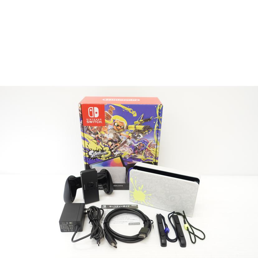 nintendo 任天堂/有機ELスイッチ本体スプラトゥーン3エディション/HEG-S-KCAAA//XTJ10467978934/ABランク/88