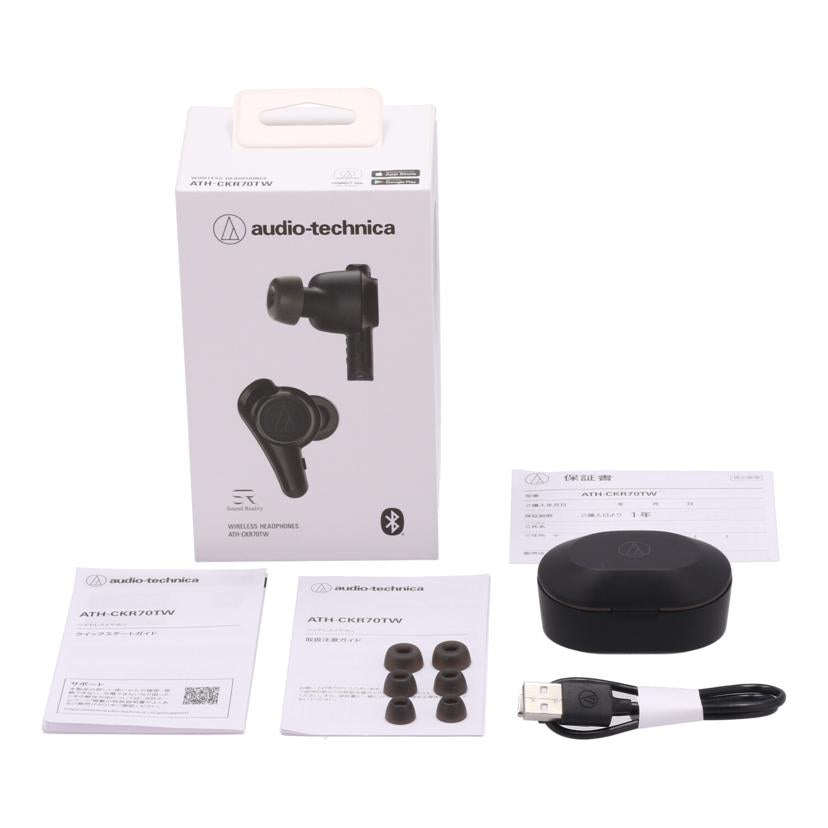 audio－technica オーディオテクニカ　/ワイヤレスイヤホン／Sound　Reality/ATH-CKR70TW//417035499015/Bランク/70