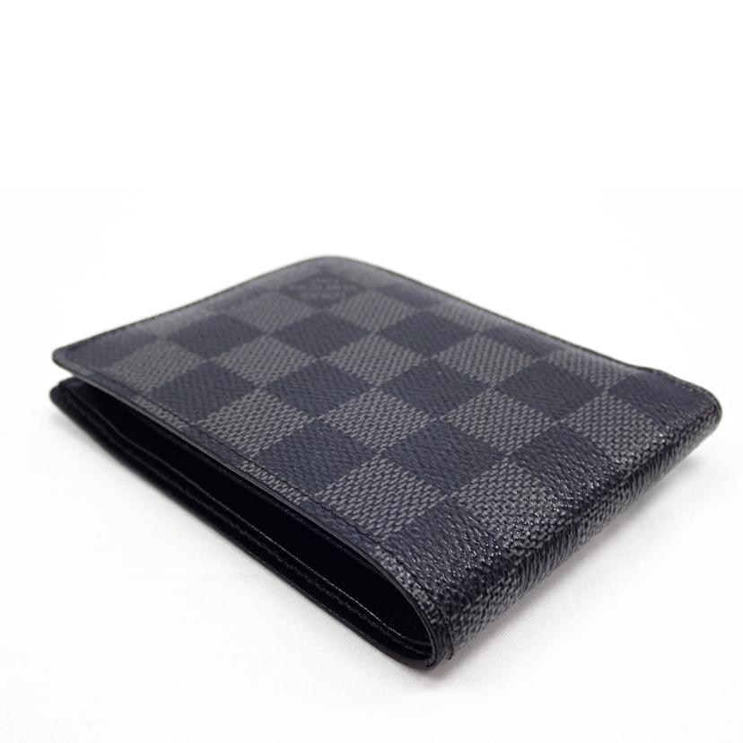 LV LV/ポルトフォイュミュルティプル／ダミエグラフィット/N62663//CT2***/Bランク/62