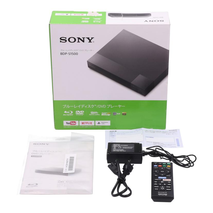 SONY　 ソニー　/BDプレーヤー/BDP-S1500//S0116904039/Bランク/77