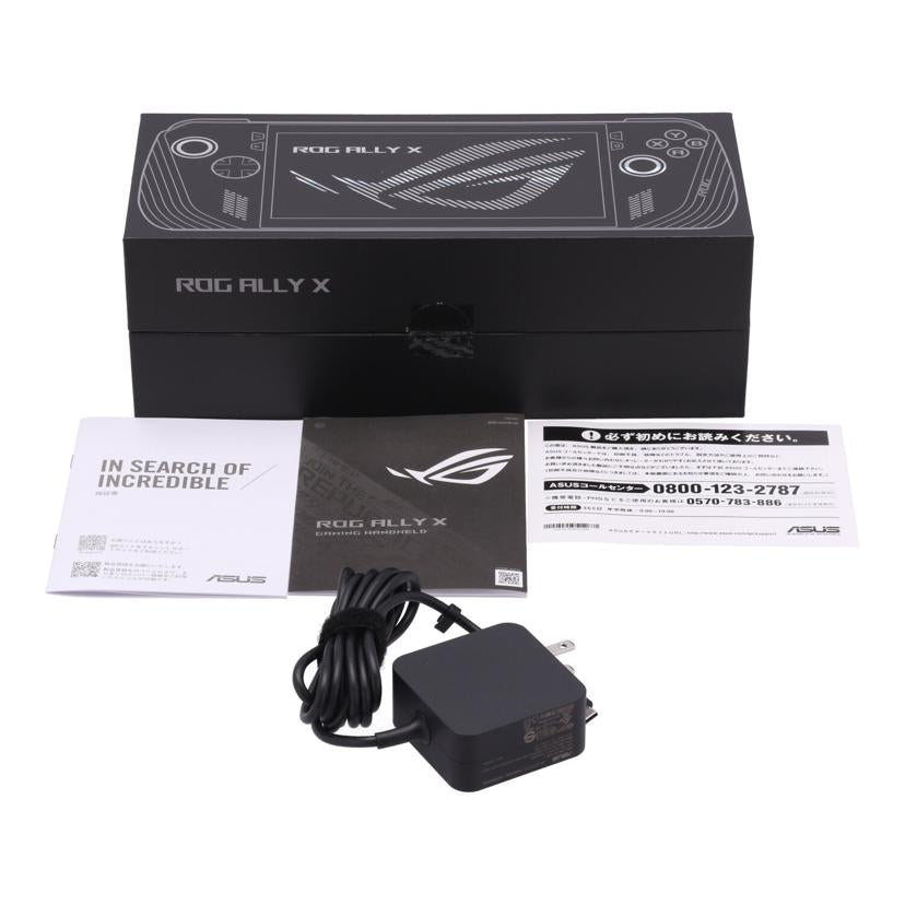 ASUS エイスース/ポータブルゲーミングPC／ROG　Ally　X/RC72LA-Z1E24G1T//S8NVKD00499035A/Aランク/75