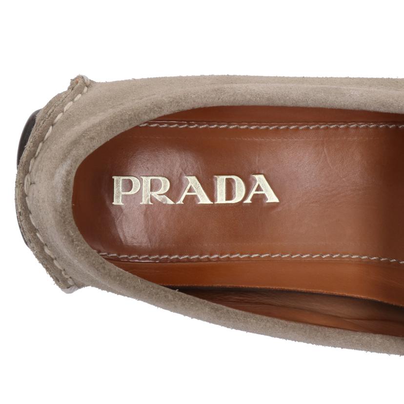 PRADA プラダ/ドライビングシューズ／GRY/2DD001//Bランク/94