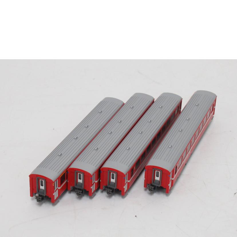 KATO/Nゲージ／KATO・アルプスの赤い客車　基本4両セット/10-1413//Aランク/63