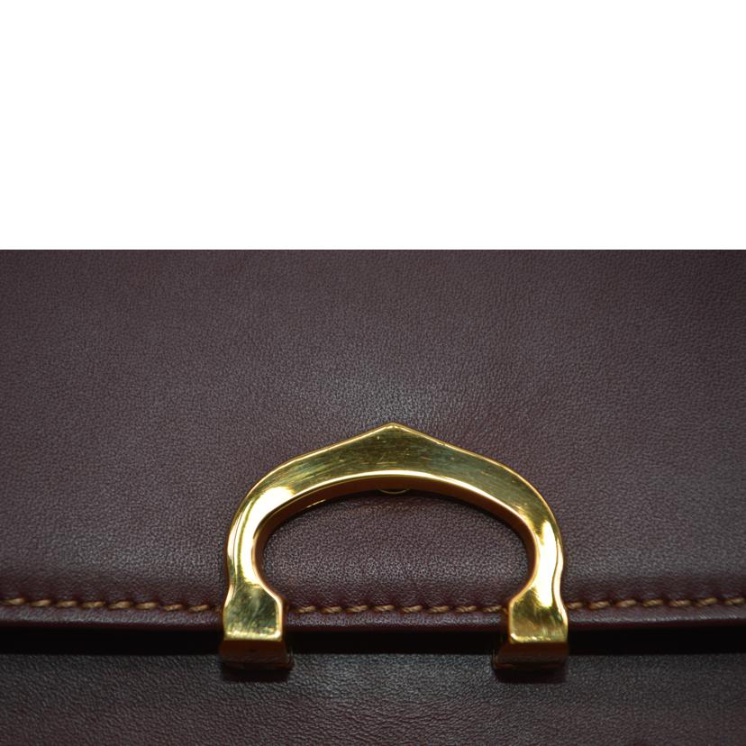 Cartier　 カルティエ/マストラインフラップレザー　ショルダー／ボルドー//ABランク/89
